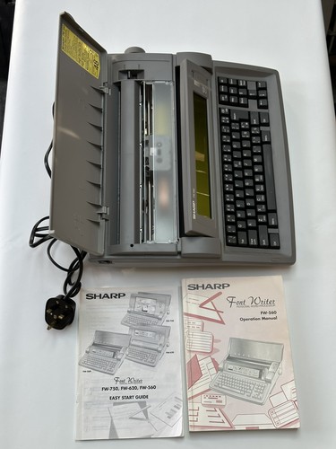 Sharp font writer 560 - sharp,