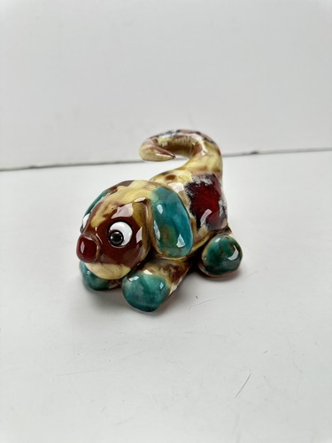Hand made ceramic dog - ceramic,