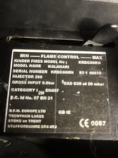Kinder Radiant  Gas Fire