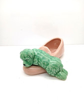 RARE VINTAGE SYLVAC GREEN DOG