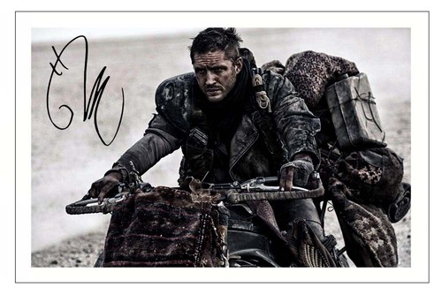 Tom hardy signed autograph - signed,