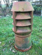 Chimney Pot. Clay ceramic pot.