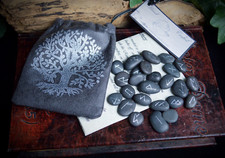 Rune stones bag tree of - stones,