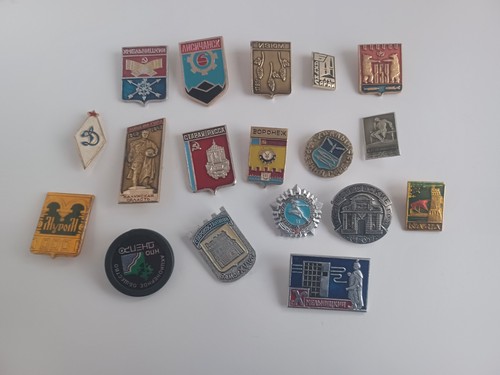 Soviet collectable badges - soviet,