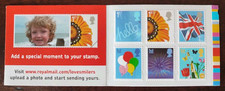 2008 GB Stamps Smilers Booklet QA4 6x 1st Class Self Adhesive Stamps MNH