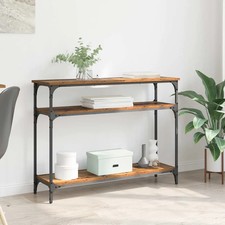 WALPLUS Console Table Old Wood