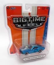 Jada Bigtime Muscle 1/64 Scale 12006 - 1970 Ford Mustang Boss 429 - Met Blue
