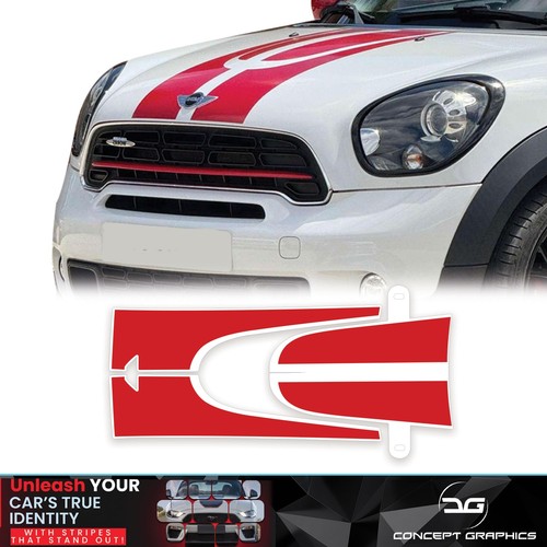 Bonnet stripe vinyl decal - bonnet,