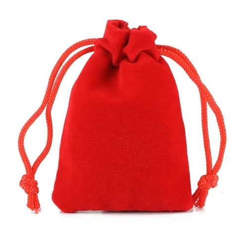 50pcs soft velvet drawstring - 1-50pcs,