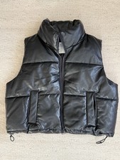 Hollister Black Faux Leather
