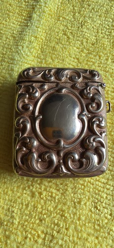 Brass vesta match - vesta, safe