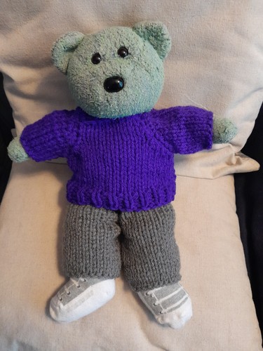 Teddy bear clothes hand - clothes,