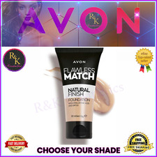 Avon Flawless Match Natural Finish Foundation - 30ml - SPF20 - Choose Your Shade