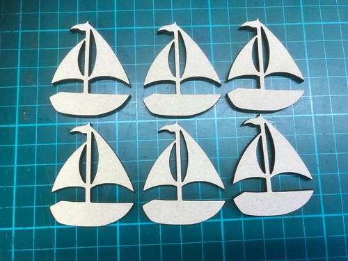 Mdf wooden small sailing - mdf,