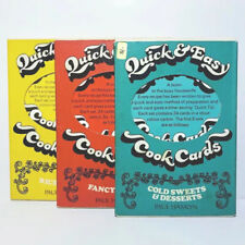 Vintage 60’s Recipe Cards