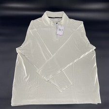 Nike Dri-Fit ADV Vapor DH0982-100 White 1/4 Zip L/S Golf Jacket Men's XL