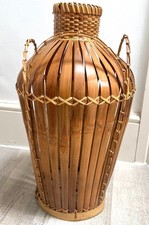 Vintage Japanese Bamboo Wicker
