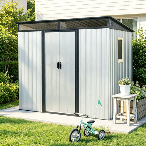 8x6 outdoor metal - 8x6, storage