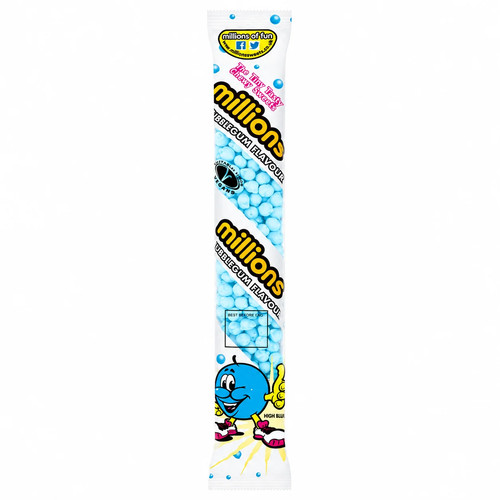 Millions bubblegum tubes 55g - millions,