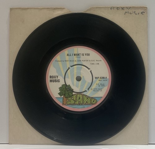 Roxy music all want - roxy, is