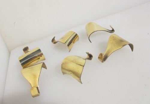 Antique brass picture rail - antique,