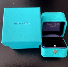 Tiffany & Co. Jewelry Gift Box – Earrings or Ring (Leather, New)