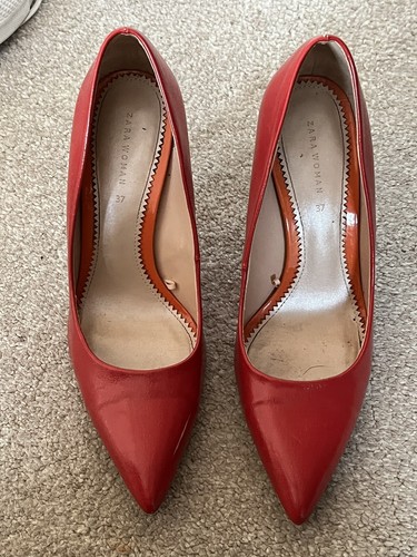 Size red zara - red, heels
