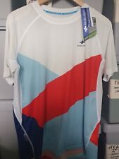 Raidlight Mens Trail Running Gym Hiling Cycling TShirt Top Size Large White Bnwt