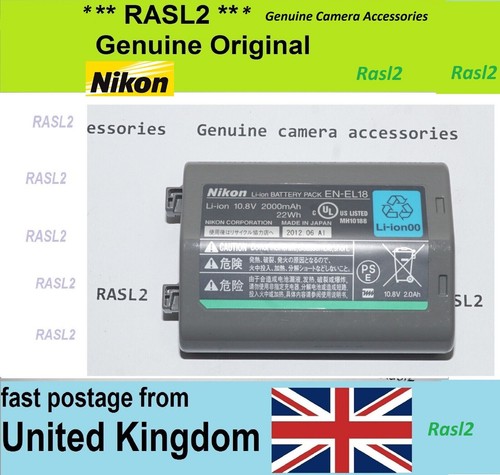Genuine nikon el18 battery - genuine, en-el18