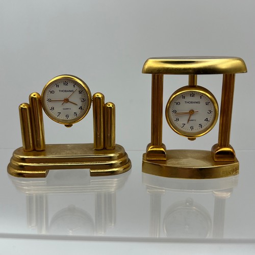 Pair vtg thobanis - gold, tone