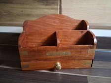 Vintage Wooden Desk Letter