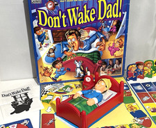 -Don’t Wake Dad! Board Game retro 1992  by  Parker Brothers 90s Rare Family Game