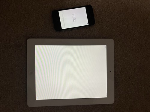 Old apple tech ipad - old,
