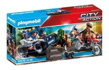 Playmobil 70570 City Action Police Off-Road Car with Jewel Thief Brand New