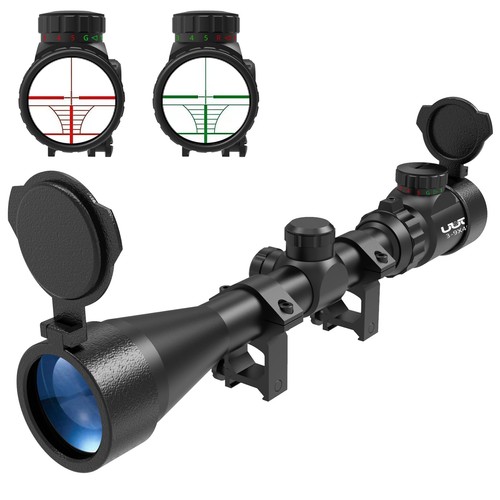 Rifle scope red green - scope, red/green