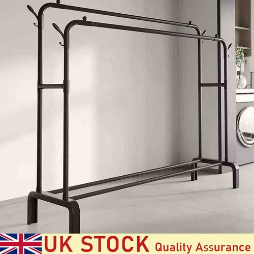 Double clothes rail hanging - clothes,