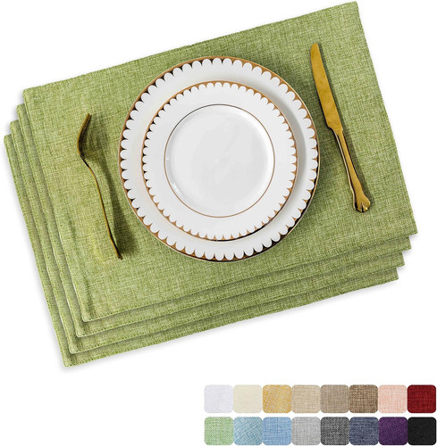 Place mats set table - place,