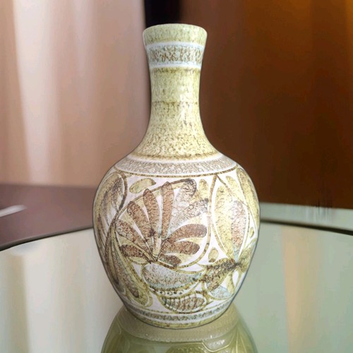 Denby handpainted studio vase - denby,