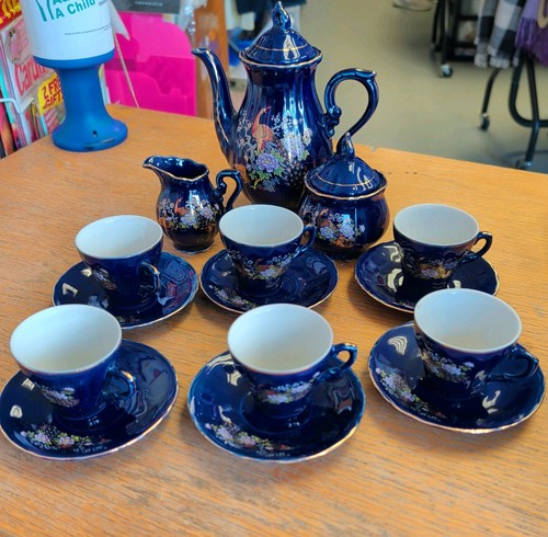 Vintage japanese cobalt blue - japanese,