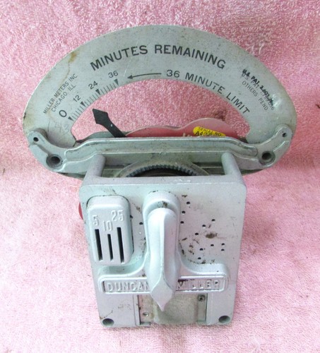Duncan miller parking meter - miller,