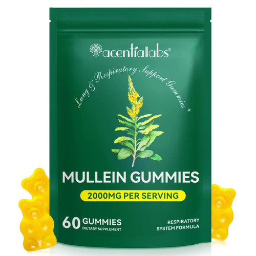 Mullein leaf gummy respiratory - gummy,