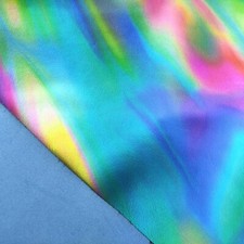 Metallic blue rainbow gasoline