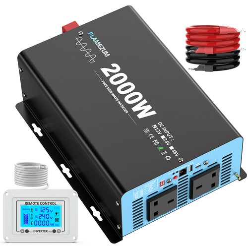 2000w 4000w pure sine wave - 2000w,