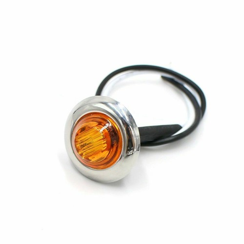12v mini led small - 3/4", round