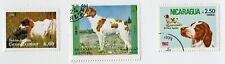 BRITTANY SPANIEL VINTAGE DOG POSTAGE STAMPS