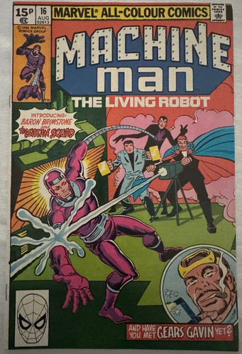 Machine man from 1980 - man,