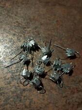 5mm Christmas Bauble Hangers with Caps Packs of 12 Free P&P