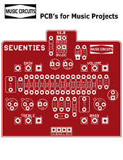 Seventies Distortion FX guitar pedal PCB - Colorsound powerboost overdrive clone