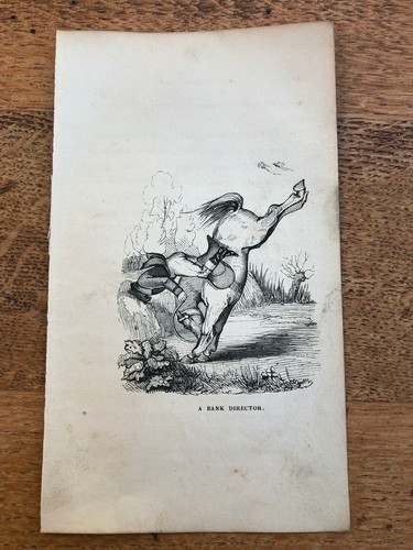 Early 1800s small caricature - 1800s,