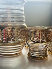 Vintage MCM 22k Gold Banded